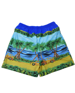 Special Needs Youth Swim Diaper Trunks - Island Cruise